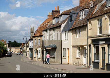 Rund um Chippenham, eine beliebte Stadt in wiltshire, Großbritannien Stockfoto