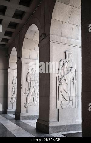 Palazzo della Questura Gebäude Bologna Italien Stockfoto