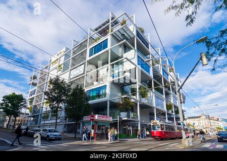 Wien, Wien: IKEA autofreier Westbahnhof 15. Rudolfsheim-Fünfhaus, Wien, Österreich Stockfoto