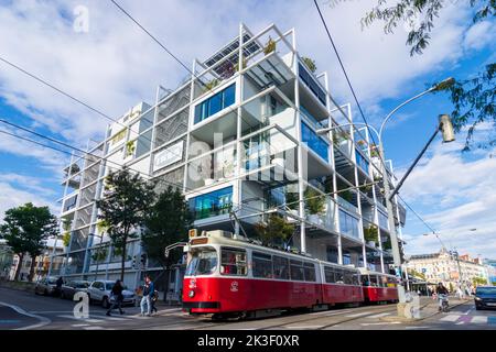 Wien, Wien: IKEA autofreier Westbahnhof 15. Rudolfsheim-Fünfhaus, Wien, Österreich Stockfoto