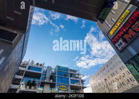 Wien, Wien: IKEA Autofreihandel Westbahnhof, Bahnhofscity Wien West im Jahr 15. Rudolfsheim-Fünfhaus, Wien, Österreich Stockfoto