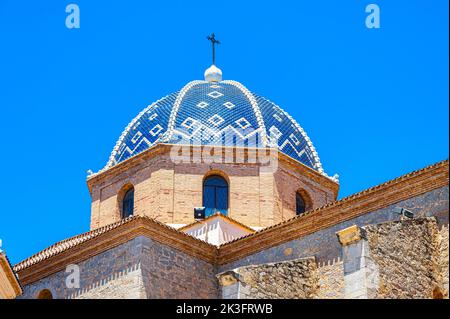 Alicante, Spanien, 2022: Kirche unserer Lieben Frau vom Trost von Altea Stockfoto