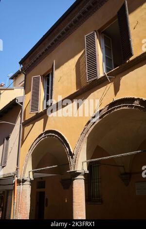 Casa Giorgio Morandi Via Fondazza Bologna Italien Stockfoto