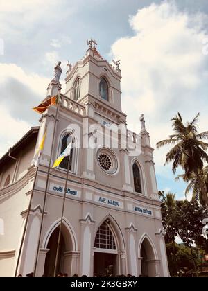 Kirchen in Sri Lanka. Besuchen Sie Sri Lanka. Stockfoto