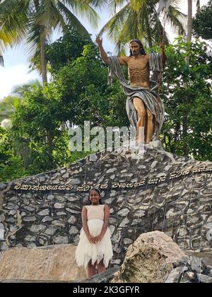 Kirchen in Sri Lanka. Besuchen Sie Sri Lanka. Stockfoto