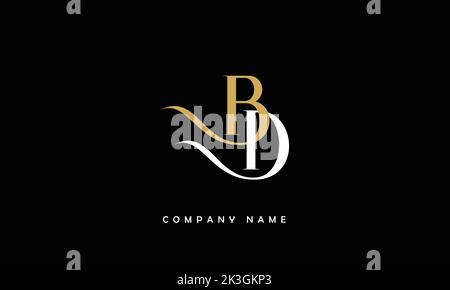 BD, DB Abstract Letters Logo Monogramm Stock Vektor