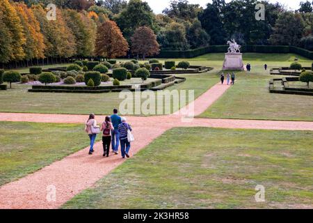 Wrest Park Gardens Silsoe Bedfordshire Großbritannien Stockfoto