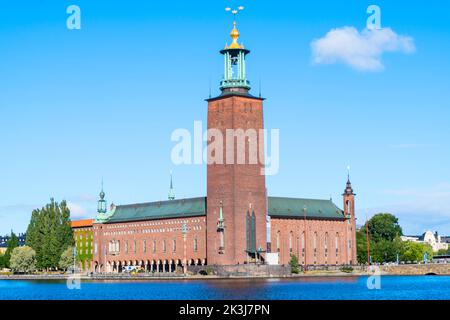 Stockholms Stadshus, Rathaus, Kungsholmen, Stockholm, Schweden Stockfoto