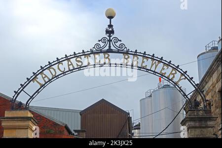 John Smiths, Tadcaster Brewery, High Street, Tadcaster, North Yorkshire, ENGLAND, GROSSBRITANNIEN, LS24 9SA Stockfoto