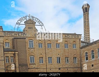 John Smiths, Tadcaster Brewery, High Street, Tadcaster, North Yorkshire, ENGLAND, GROSSBRITANNIEN, LS24 9SA Stockfoto