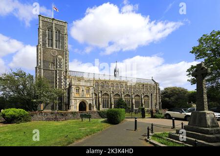 St Edmund King & Martyr Church, Southwold Town, Suffolk County, England, Großbritannien Stockfoto