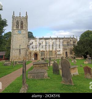 St. Marys Kirche, Kirkgate, Tadcaster, Yorkshire, England, UK, LS24 9BL Stockfoto