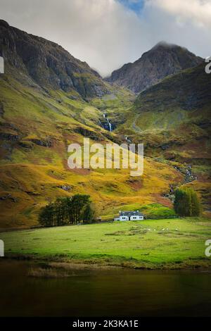 glen coe in Schottland, Großbritannien Stockfoto