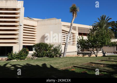 Pilar i Joan Mirò Stiftung, Palma de Mallorca. Moneo Building, Sitz der Stiftung. Stockfoto