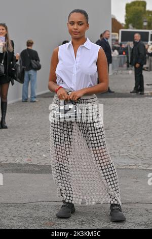 Paola Locatelli bei der Dior Show während der Paris Fashion Week in Paris, Frankreich am 27. September 2022. Foto von Julien Reynaud/APS-Medias/ABACAPRESS.COM Stockfoto