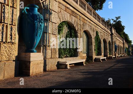 Jugendstil, Wien, Wien Stadtpark, er ist die größte Parkanlage der Stadt Stockfoto