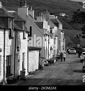 Das Stein Inn (das älteste Pub der Insel) in Stein, Waternish, Isle of Skye, Schottland. Stockfoto