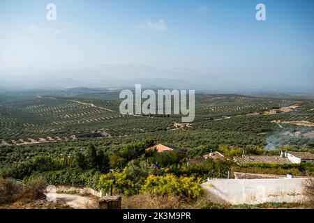 Aussichtspunkt Santa Lucía, Úbeda, Jaén Stockfoto