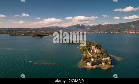 paesaggio san felice del benaco Stockfoto