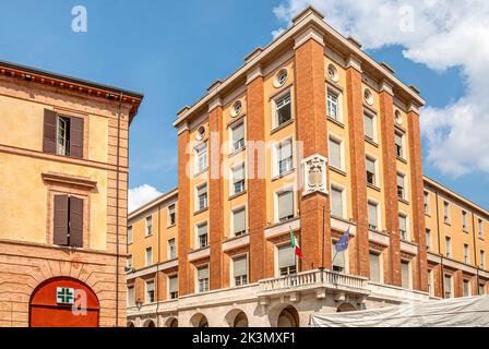 Palazzo del Podestà in Forli, Emilia-Romagna, Italien. Stockfoto