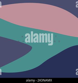 Ein Vektor mit bunten abstrakten Hintergründen Stock Vektor