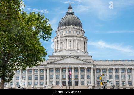 Das Verwaltungszentrum in Salt Lake City, Utah Stockfoto