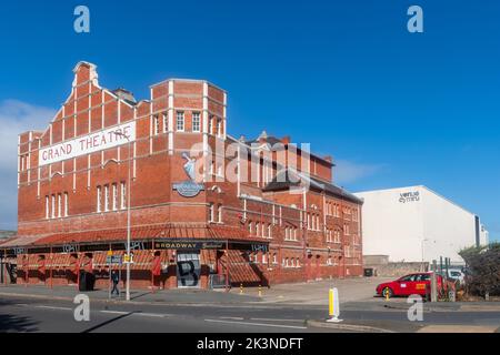 Veranstaltungsort Cymru Theater in Llandudno, North Wales, Großbritannien. Stockfoto
