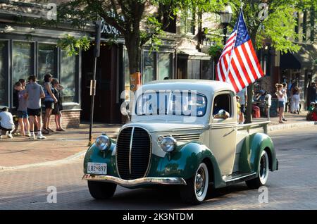 Die Parade vom 4.. Juli in Annapolis, Maryland, USA Stockfoto