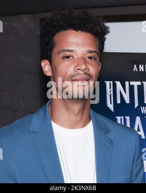 September 27 2022 Jacob Anderson nimmt am AMCInterview mit Anne Ris