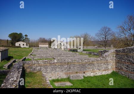 Sepino - Molise - Italien - Archäologische Stätte von Altilia Stockfoto
