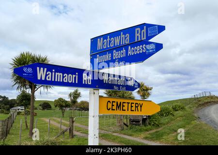 Auckland, Neuseeland - 28/09/2022, Ambiente während der Rallye Neuseeland 2022, 11. Runde der WRC World Rally Car Championship 2022, vom 29. September bis 2. Oktober 2022 in Auckland, Neuseeland - Foto Nikos Katikis / DPPI Stockfoto