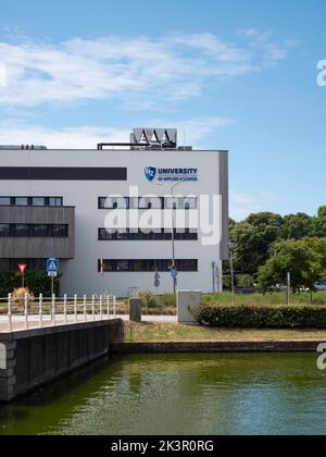 Middelburg, Niederlande, 10. Juli 2022, Hochschule für angewandte Wissenschaften in Middelburg, Niederlande Stockfoto