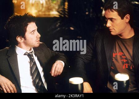 Seth Green & Stuart Townsend Film: Der beste Mann (2005) Charaktere: murray, olly pickering Regie: Stefan Schwartz 10 November 2005 **WARNUNG** Dieses Foto ist nur für redaktionelle Zwecke bestimmt und unterliegt dem Copyright von BEST MAN FIMLMPRODUKTIONS und/oder dem von der Film- oder Produktionsfirma beauftragten Fotografen und kann nur durch Publikationen im Zusammenhang mit der Bewerbung des oben genannten Films reproduziert werden. Eine obligatorische Gutschrift an BEST MAN FIMLMPRODUKTIONS ist erforderlich. Der Fotograf sollte auch bei Bekanntwerden des Fotos gutgeschrieben werden. Ohne schriftliche Genehmigung der Film Company kann keine kommerzielle Nutzung gewährt werden. Stockfoto