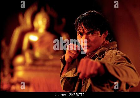 Tony Jaa Film: The Protector; Tom Yum Goong; Warrior King (THA/HK/USA 2005) Charaktere: Kham Regie: Prachya Pinkaew 11. August 2005 **WARNUNG** Dieses Foto ist nur für redaktionelle Zwecke bestimmt und unterliegt dem Copyright der FIRMA WEINSTEIN und/oder des Fotografen, der von der Film- oder Produktionsfirma beauftragt wurde, und kann nur durch Publikationen im Zusammenhang mit der Bewerbung des oben genannten Films reproduziert werden. Eine obligatorische Gutschrift an DIE FIRMA WEINSTEIN ist erforderlich. Der Fotograf sollte auch bei Bekanntwerden des Fotos gutgeschrieben werden. Ohne schriftliche Genehmigung der Film Company kann keine kommerzielle Nutzung gewährt werden. Stockfoto