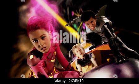 Taylor Dooley, Cayden Boyd & Taylor Lautner Film: Die Abenteuer von Sharkboy und Lavagirl 3-D (USA 2005) Charaktere: Lavagirl,Max & Sharkboy Regie: Robert Rodriguez 10 June 2005 **WARNUNG** Dieses Foto ist nur für den redaktionellen Gebrauch bestimmt und unterliegt dem Copyright von COLUMBIA PICTURES und/oder des Fotografen, der von der Film- oder Produktionsfirma beauftragt wurde und darf nur von Publikationen im Zusammenhang mit der Bewerbung des oben genannten Films reproduziert werden. Eine obligatorische Gutschrift für COLUMBIA PICTURES ist erforderlich. Der Fotograf sollte auch bei Bekanntwerden des Fotos gutgeschrieben werden. Ohne schriftliche Genehmigung kann keine kommerzielle Nutzung gewährt werden Stockfoto