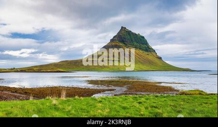 Landschaft wunderschöne Vulkanlandschaft. Island Stockfoto