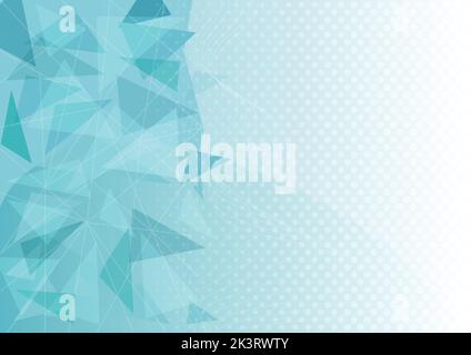 Abstrakter geometrischer diagonaler Overlay-Layer-Hintergrund. Stock Vektor
