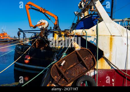 Kilronan Harbour, Inishmore, die größte der Aran Islands, Galway, Irland Stockfoto