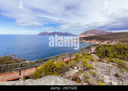 Cape Tourville in Freycinet Tasmanien Australien Stockfoto