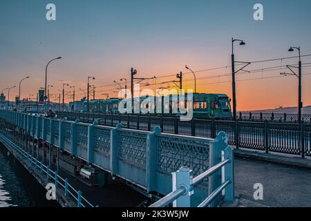 Postkarten aus dem schönen und exotischen Istanbul, Tiurkey (Türkiye) Stockfoto