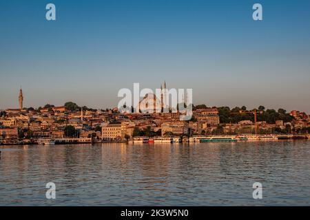 Postkarten aus dem schönen und exotischen Istanbul, Tiurkey (Türkiye) Stockfoto