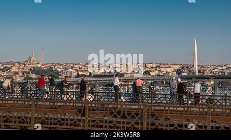 Postkarten aus dem schönen und exotischen Istanbul, Tiurkey (Türkiye) Stockfoto