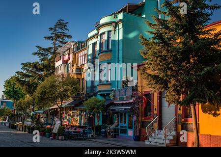 Postkarten aus dem schönen und exotischen Istanbul, Tiurkey (Türkiye) Stockfoto