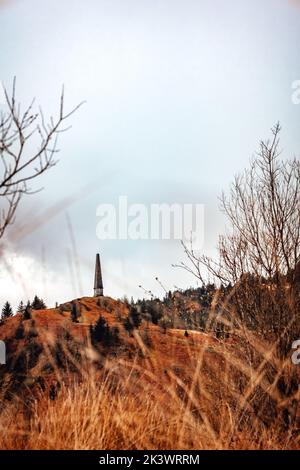 Murrays Denkmal im Galloway Forest, Schottland Stockfoto