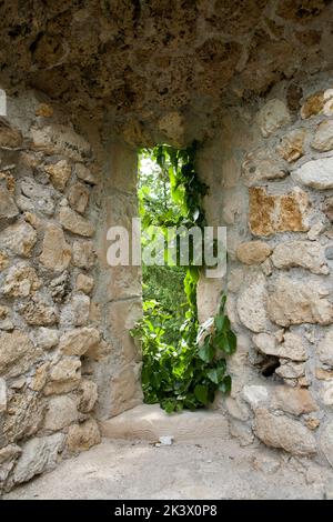 Ruinen der alten Altstadt in Samobor, Kroatien. Stockfoto