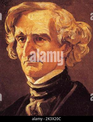 Französischen Komponisten HECTOR BERLIOZ (1803-1869) Stockfoto