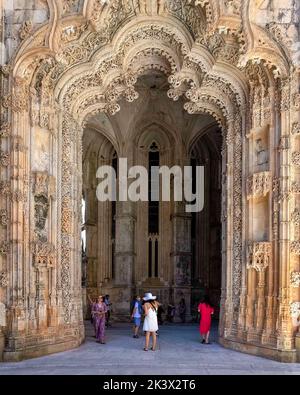 Kloster Batalha, Portugal Stockfoto