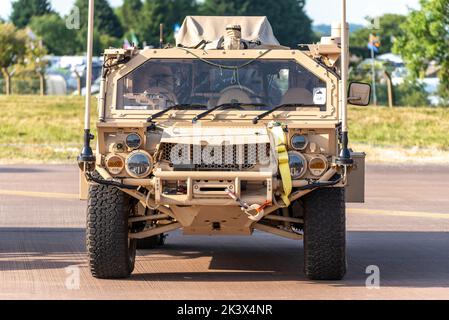 U.S. Special Operations Command M1288 GMV 1,1 US Military air transportable Combat Vehicle on Display at the Royal International Air Tattoo, UK Stockfoto