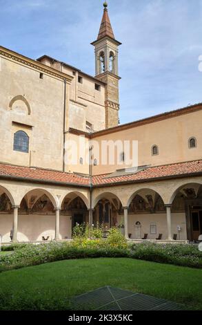 Kreuzgang im Museum San Marco Florenz Italien Stockfoto