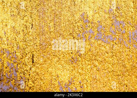 Bunte abstrakte Acrylmalerei auf Leinwand Stockfoto